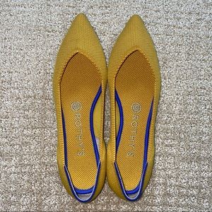 ✨ROTHYS YELLOW (MARGOLD) FLATS